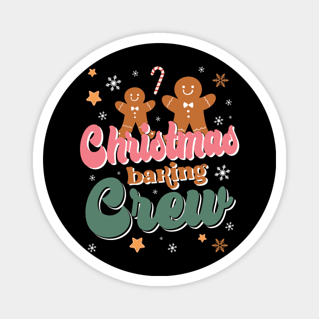 Christmas Baking Crew Magnet by star trek fanart and more